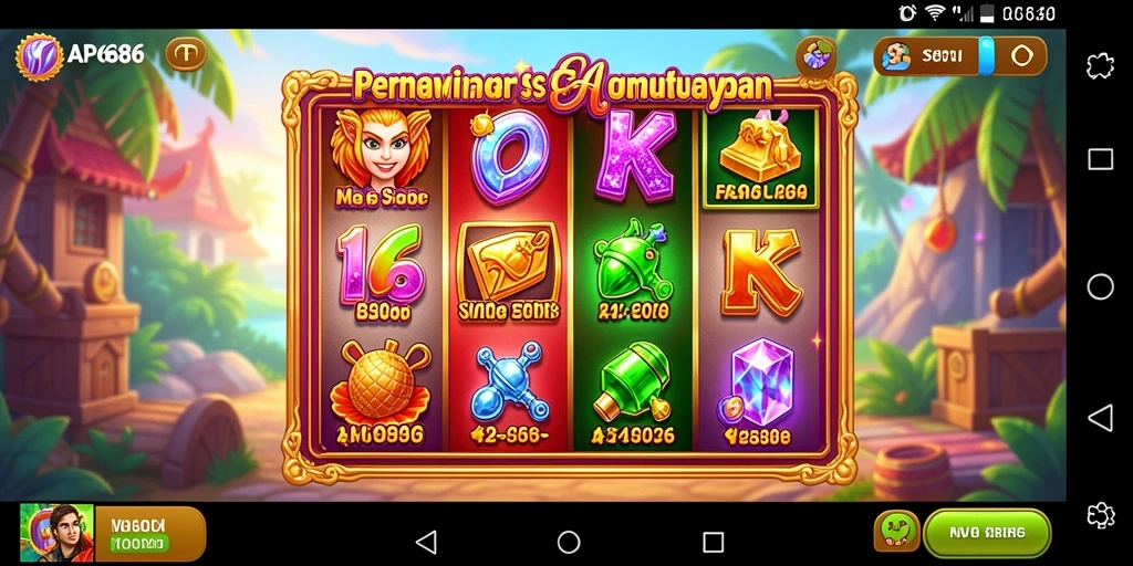 Screenshot gameplay AP686 menampilkan keseruan bermain Slot.