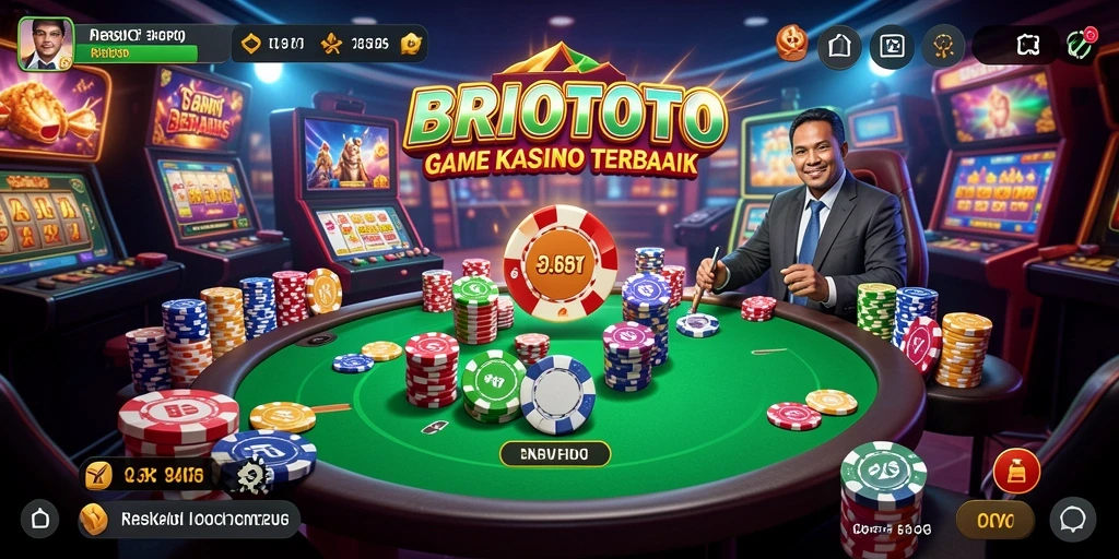 Tampilan gameplay BRIOTOTO yang menarik dan menegangkan.