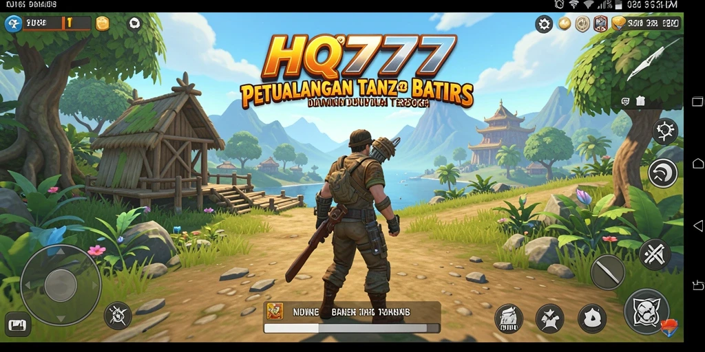 Tangkap momen seru dalam eksplorasi dunia terbuka HQ777.