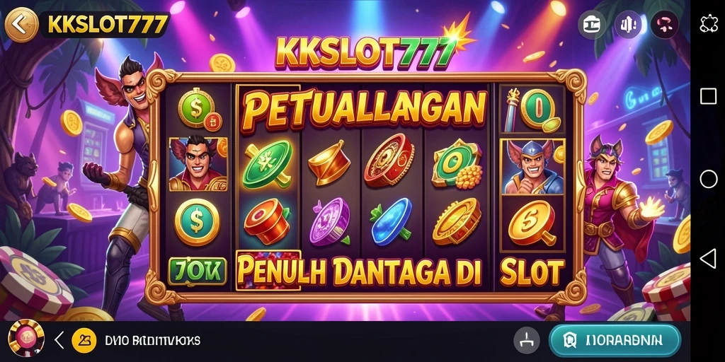 Tampilan gameplay KKSLOT777 yang menakjubkan dan menantang.