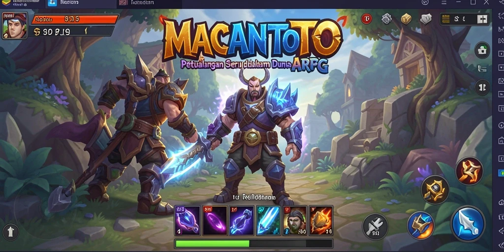 Gameplay menakjubkan di dunia petualangan ARPG.