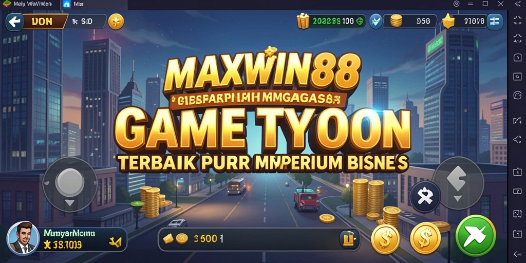Tampilan gameplay seru dalam MAXWIN88 untuk membangun bisnis Anda.
