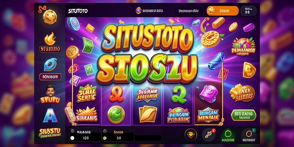 Tampilan gameplay seru dari game Slot SITUSTOTO dengan grafik memukau.