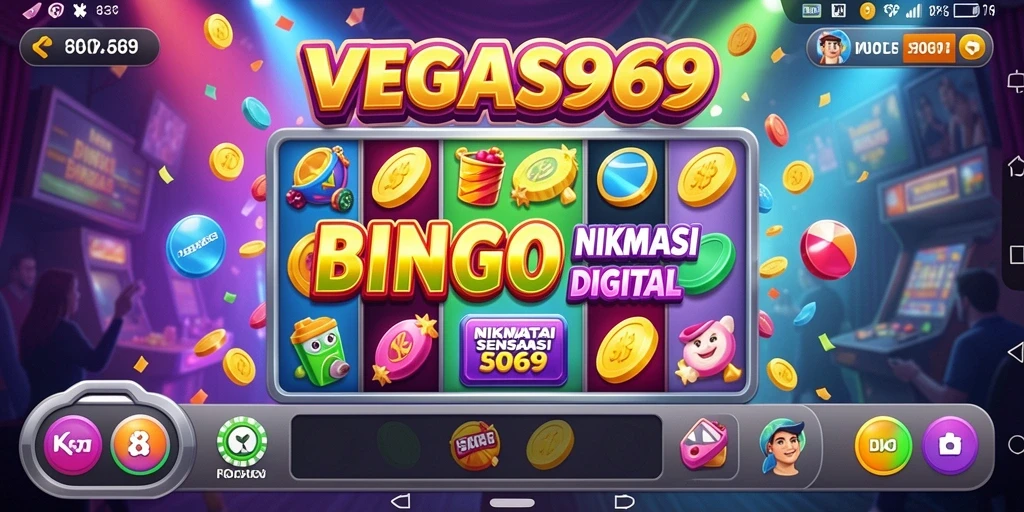 Tampilan gameplay menarik dengan antarmuka Bingo yang ramah pengguna.